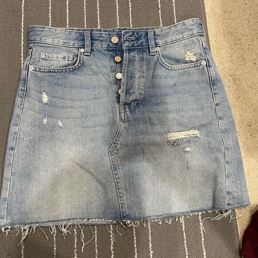 Denim Skirt From HM